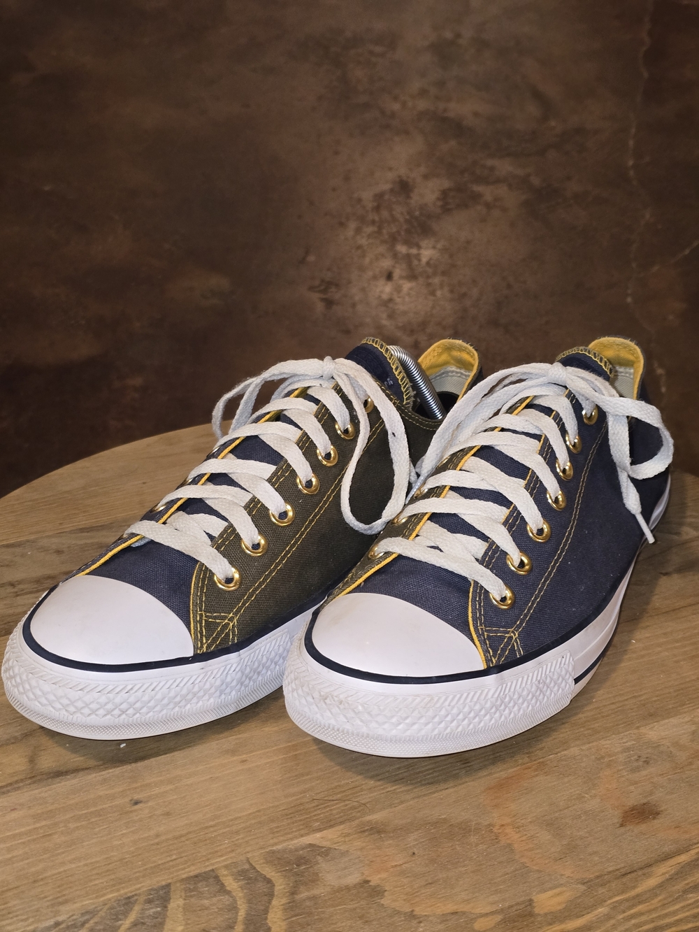 Converse Custom Two Tone Navy Olive Chuck Taylor All Star Ox JensKers Men's 10